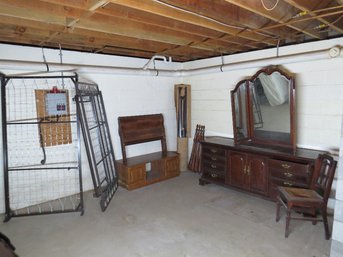 Mix & Match Lot Of Furniture, Beds, Etc. Stored In The Basement - Take What You Want!