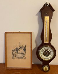 Barometer And Print