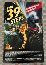Alfred Hitchcock's The 39 Steps Roundabout Theater Company Advertising Original Broadway Poster
