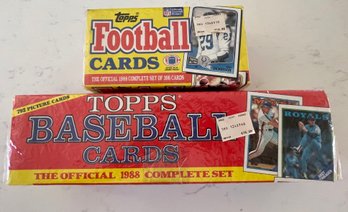 2 Boxes Sealed Topps Baseball Cards 1988  782 In One Box(Bo Jackson Rookie Card), 396 In The Other