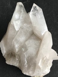 Quartz  Crystal Point Cluster, 1LB , 5 Inch Tall