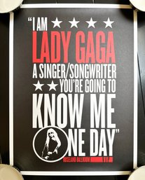 A Lady Gaga Poster - Roseland Ballroom, Numbered Edition 1121