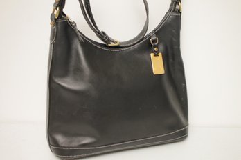 Vintage Black Leather DOONEY & BURKE Bag