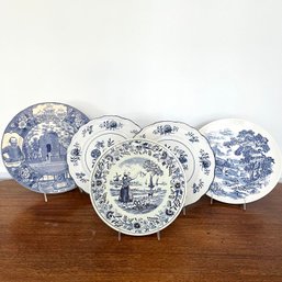 Blue And White Plates Collection - Dresden, Adams, Delft, Wedgwood