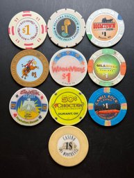 10 Miscellaneous Casino Chips