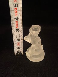 Frosted Glass Boy Figure