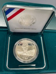 1999 Yellowstone National Park Silver Dollar PROOF