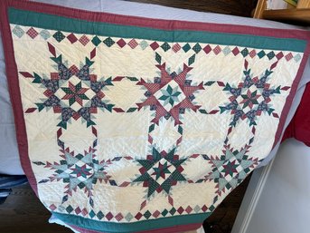 Quilted Throw Blanket