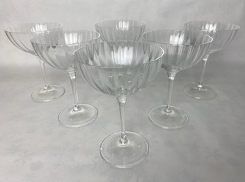 Kate Optic Coupe Czech Crystal Glasses (6)