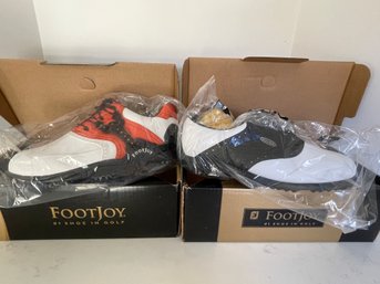 FOOTJOY Golf Shoes Lot #1- New In Box Size 10M- FOOTJOY Golf Shoes Lot: #57783 & #54739