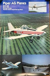 Piper AG Planes Poster