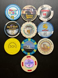 10 Miscellaneous Casino Chips