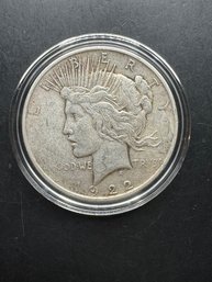 1922-D Silver Peace Dollar