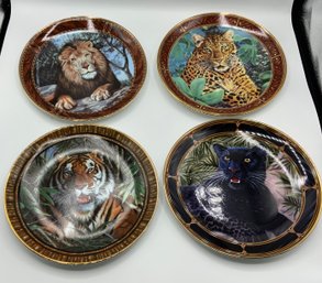4 Limited Edition Royal Doulton Porcelain Plates ~ Franklin Mint ~