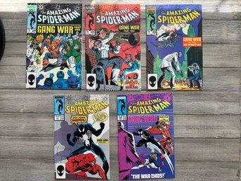 Marvel's The Amazing Spider-man #284-288 - Gang War Full Run