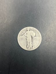 1925 Standing Liberty Silver Quarter