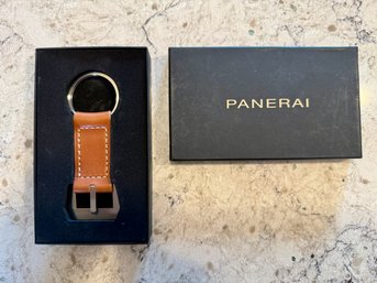 Leather Keychain Ring From Panerai