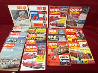 Grouping Of 17 1960s Automotive Magazines
