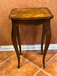 Italian Burled Wood Accent Table