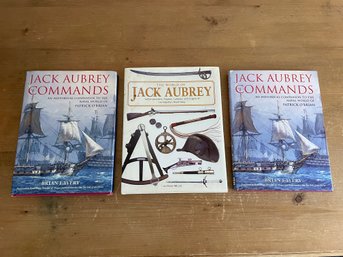 Lot Of 3 Jack Aubrey Hard Cover Coffee Table Books