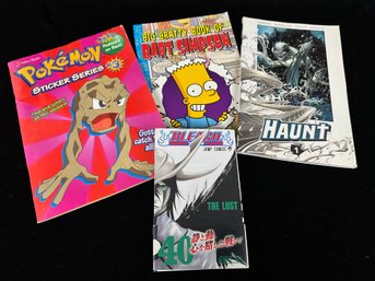 Various Comic And Graphic Novel Books