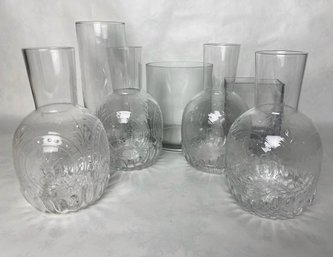 Glass Vase Lot (7)