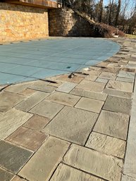 Approx 700 Sf Of Bluestone Pool Deck Including 138' Of 2' Steps