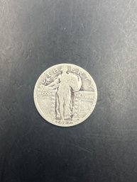 1927 Standing Liberty Silver Quarter