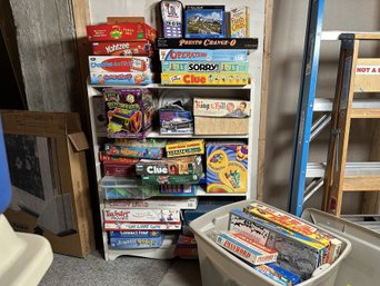 A Large Assortment Of Vintage Games