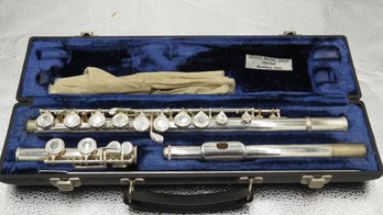 Vintage Silver Plated BLESSED Flute With Case