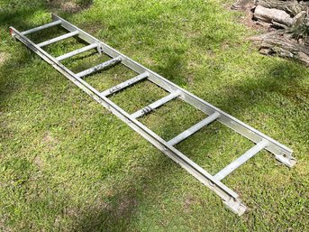 A Werner 8' Aluminum Ladder