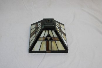 Vintage Mission Style, Stained Glass Lamp Shade