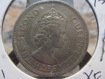 1960  HONG KONG DOLLAR  -  XF