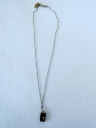 A Delicate Pididdly Links Necklace And Pendant - Has  Kingston, New York Metal Tag