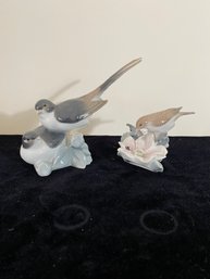 Vintage Lot Of Lladro Bird Figurines