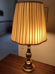 Vintage Brass Table Lamp #1