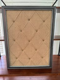 Linen Fabric Pin Board