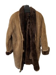 Genuine Brown Shearling Leather Jacket