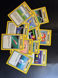 11 1990's Pokemon Trainer Cards