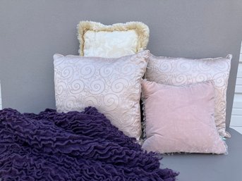 Pillows And Throw