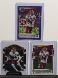 Lot Of 3 Antonio Gibson Rookie Cards - C