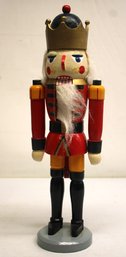 Vintage Wooden 14' Red Soldier Nutcracker