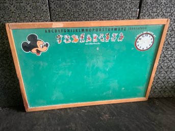 Large Vintage Disney Productions Chalk Board