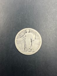 Unknown Date Standing Liberty Silver Quarter