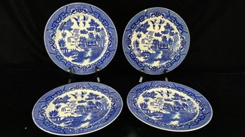 Blue And White Dish Set Made In Japan