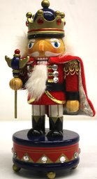 Vintage Wooden 9' Musical Band Leader Nutcracker