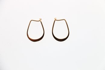 14k Yellow Gold Small Earrings