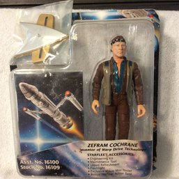 1996 Star Trek First Contact Zefram Cochrane Action Figure New Without Card