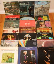 Lot Six With 21 Records Including 1812, Al Hirt & Boston Pops, Village Band Red Seal, Sprach Zarathustra, Etc