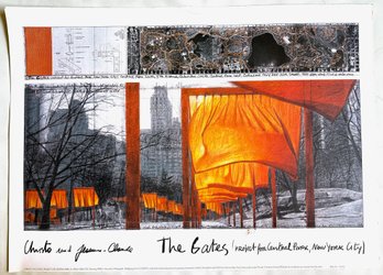 Christo & Jean-Claude The Gates Poster, Unframed